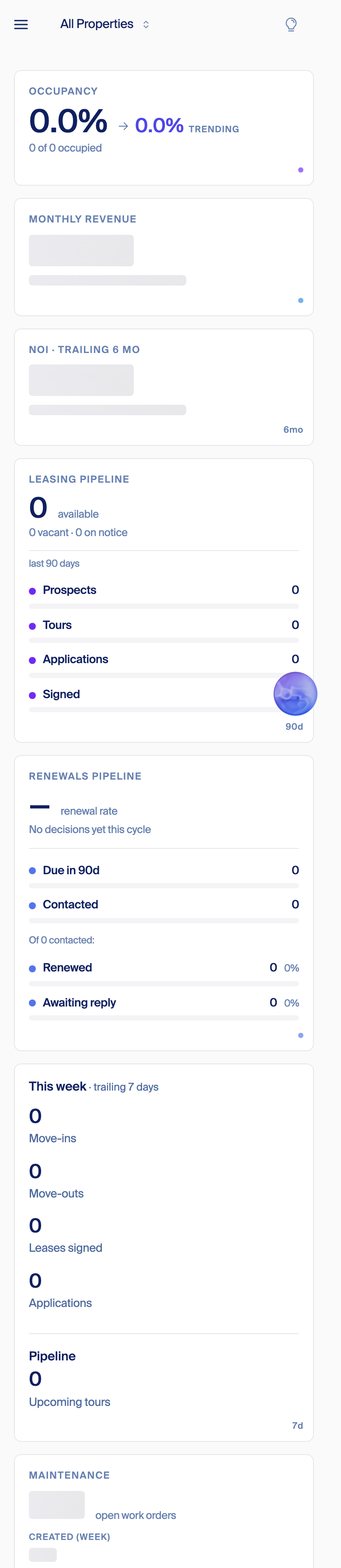 Final dashboard on a 390px phone